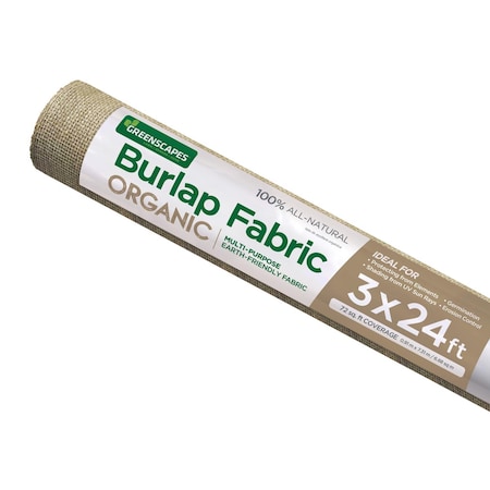 Greenscapes Greenscapes 3 ft. W X 24 ft. L Burlap Landscape Fabric 46504